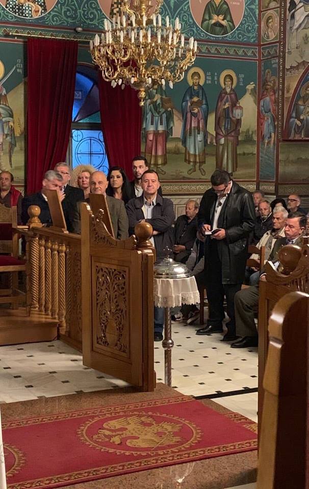 Βασίλης Καθαροσπόρης: Στον Ιερό Ναό Αγίων Ευβοέων ο ανεξάρτητος υποψήφιος Δήμαρχος Χαλκιδέων
