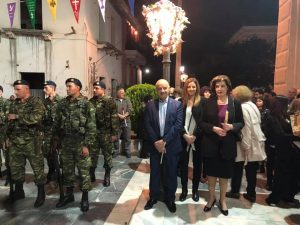 Στον Άγιο Δημήτριο ο Βασίλης Καθαροσπόρης με την οικογένεια του για την Ανάσταση