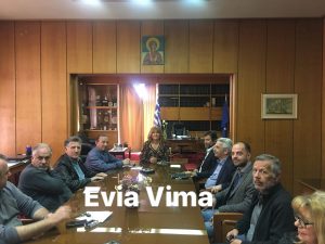 Επίσκεψη του Δημήτρη Αναγνωστακη στο Επιμελητήριο Εύβοιας – ΦΩΤΟ