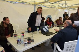 Διανομή τροφίμων σε ωφελούμενους ΤΕΒΑ του Δήμου Χαλκιδέων