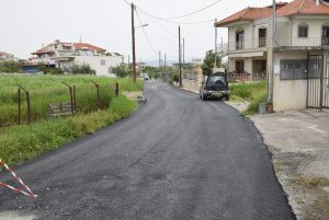 Ασφαλτοστρώσεις δρόμων από τον Δήμο Χαλκιδέων