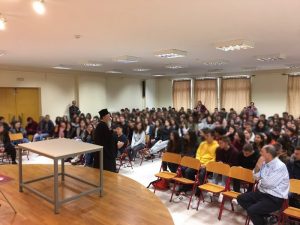Ο Μητροπολίτης Χαλκίδος στο Λύκειο Βασιλικού