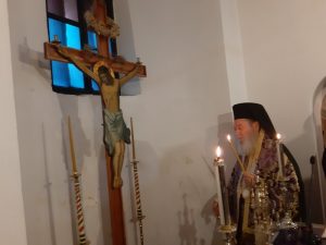 Προηγιασμένη Θεία Λειτουργία στην Ιερά Μονή Αγίου Ιωάννου Καλυβίτου Ψαχνών
