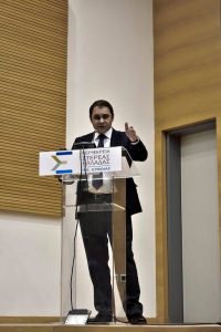 Στην εσπερίδα εξωτερικής πολιτικής στη Χαλκίδα ο Γιάννης Μανώλης-ΦΩΤΟ