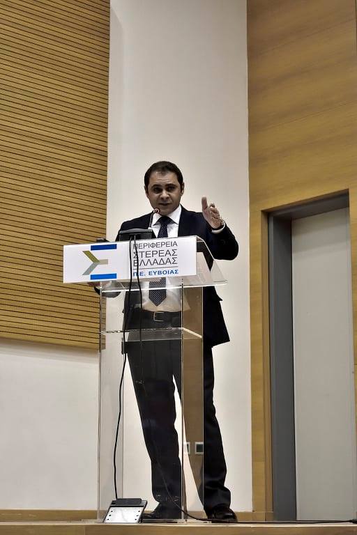 Στην εσπερίδα εξωτερικής πολιτικής στη Χαλκίδα ο Γιάννης Μανώλης-ΦΩΤΟ