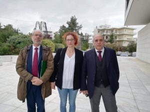 Επίσκεψη του Υποψήφιου Ευρωβουλευτή Άρη Κωνσταντάκη στα Γενικά Αρχεία του Κράτους