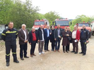 Επίσκεψη Δ. Αναγνωστάκη και υποψηφίων της « Στερεά Υπεροχής»,  σε Μαντούδι, Λίμνη και Αγία Άννα Εύβοιας