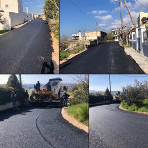 Λευτέρης Ραβιόλος-Συνεχώς και αδιάκοπα βελτιώνουμε τις υποδομές σε όλο το Δήμο μας