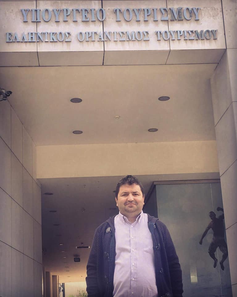 Παραγωγική συνάντηση στον Ελληνικό Οργανισμό Τουρισμού (ΕΟΤ) είχε ο Γιώργος Τσαπουρνιώτης