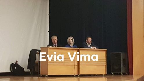 Εκδήλωση του ΚΙΝΑΛ στη Χαλκίδα-Στο βήμα ο Μανώλης Όθωνας-ΦΩΤΟ