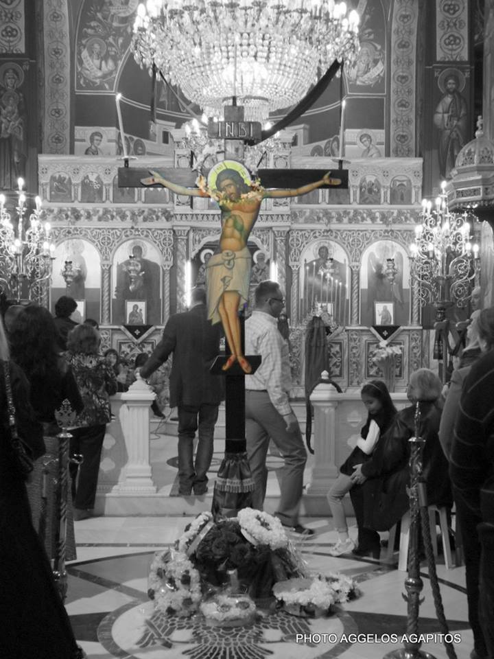 Μεγάλη Πέμπτη σε πνεύμα κατάνυξης στον Ιερό Ναό Αγίου Ιωάννη Ρώσσου Βασιλικού-ΦΩΤΟ
