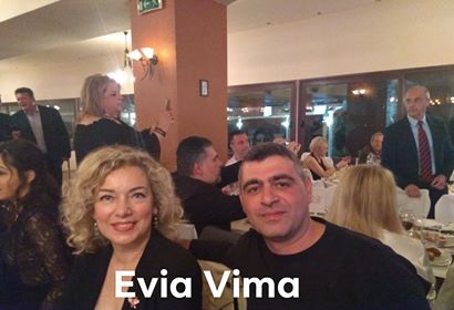 Η εκπαιδευτικός Ρούλα Κεχρή στο πλευρό του Βασίλη Στάμου στο Μαντούδι