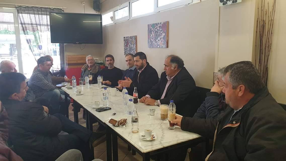 Περιοδεία Σπανού σε Νέα Αρτάκη, Παραλία Αυλίδας, Καλοχώρι-Παντείχι, Φάρος & Βαθύ Αυλίδας