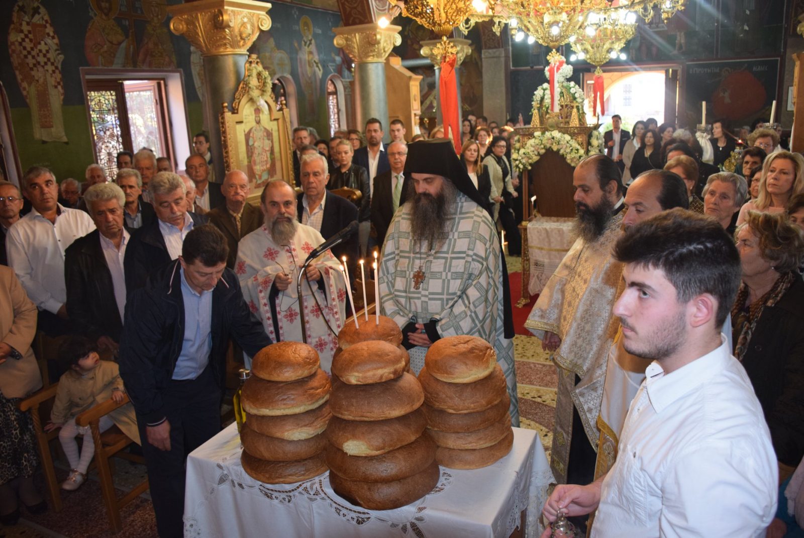Στις εκδηλώσεις του Αγ. Αθανασίου στην Ανθηδώνα ο Δήμαρχος Χρήστος Παγώνης