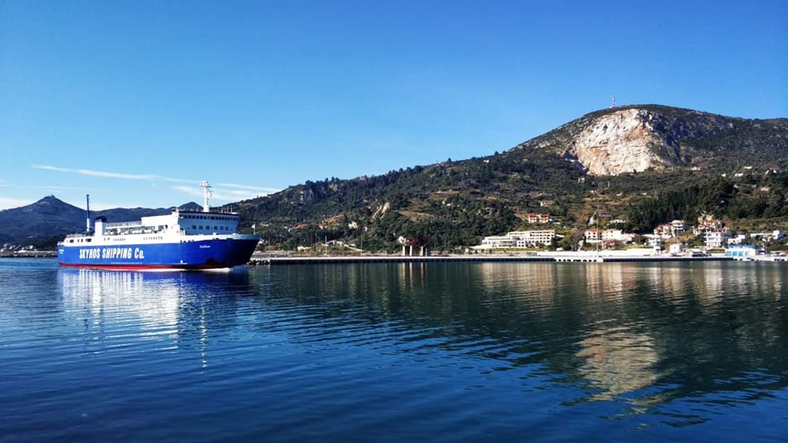 Ξεκινά η Ακτοπλοϊκή σύνδεση μεταξύ Σκύρου και Σποράδων-Έκπτωση στα εισιτήρια μετ’ επιστροφής
