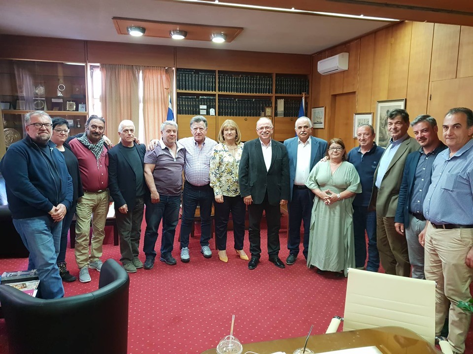 Το Επιμελητήριο Εύβοιας επισκέφθηκε ο Δημήτρης Παπαδημούλης