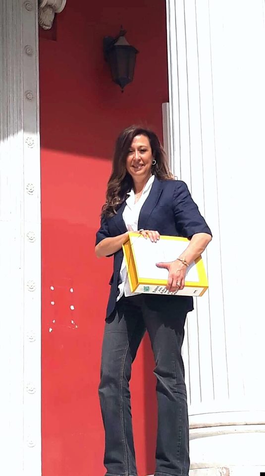 Τζοβάννα Γκόγκου-΄΄Αποτελεί τιμή και ευθύνη για μένα η κατάθεση του συνδυασμού μας ΒΗΜΑ ΣΤΟ ΑΥΡΙΟ΄΄