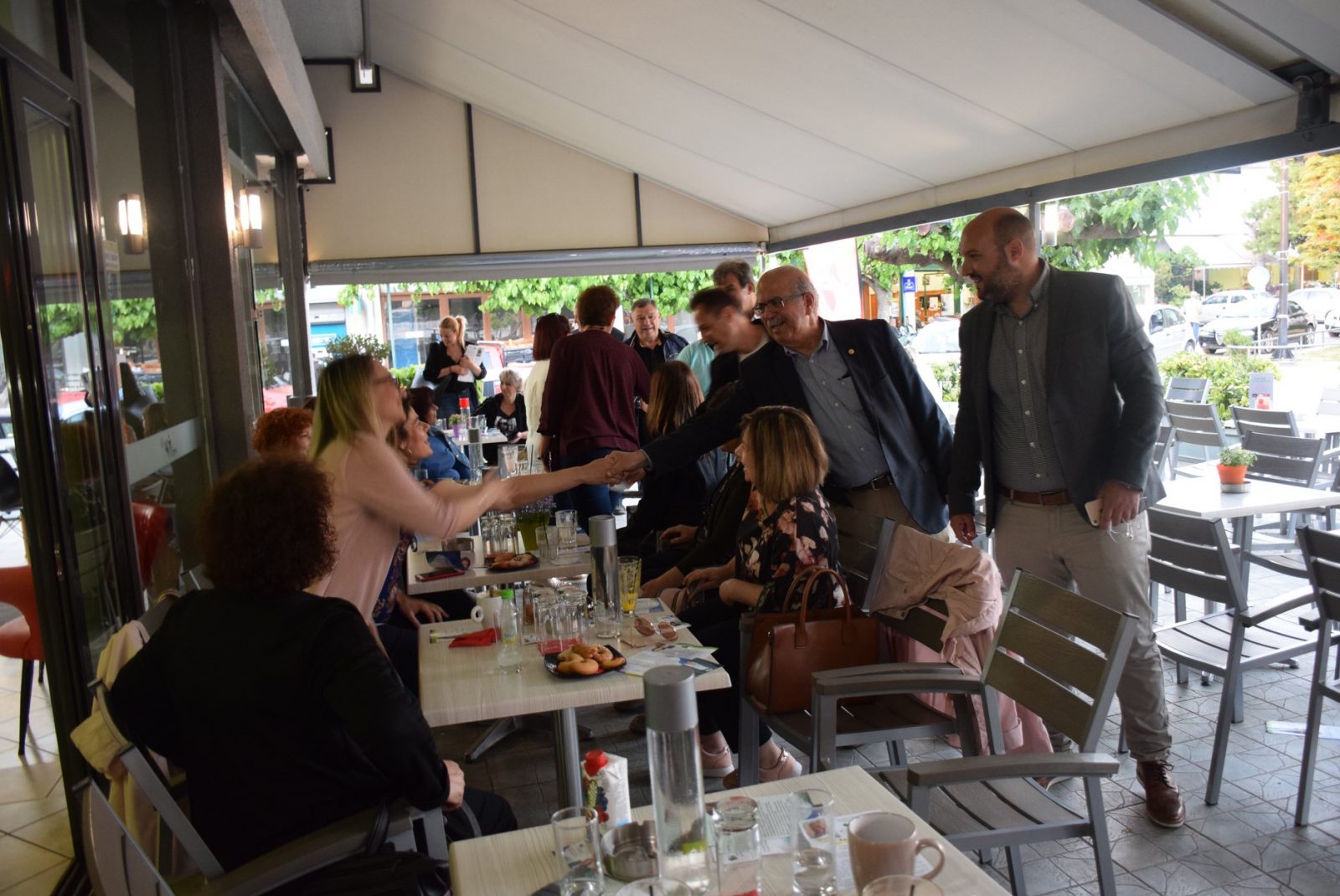 Περιοδεία Χρήστου Παγώνη στη Δημοτική Ενότητα Ανθηδώνας