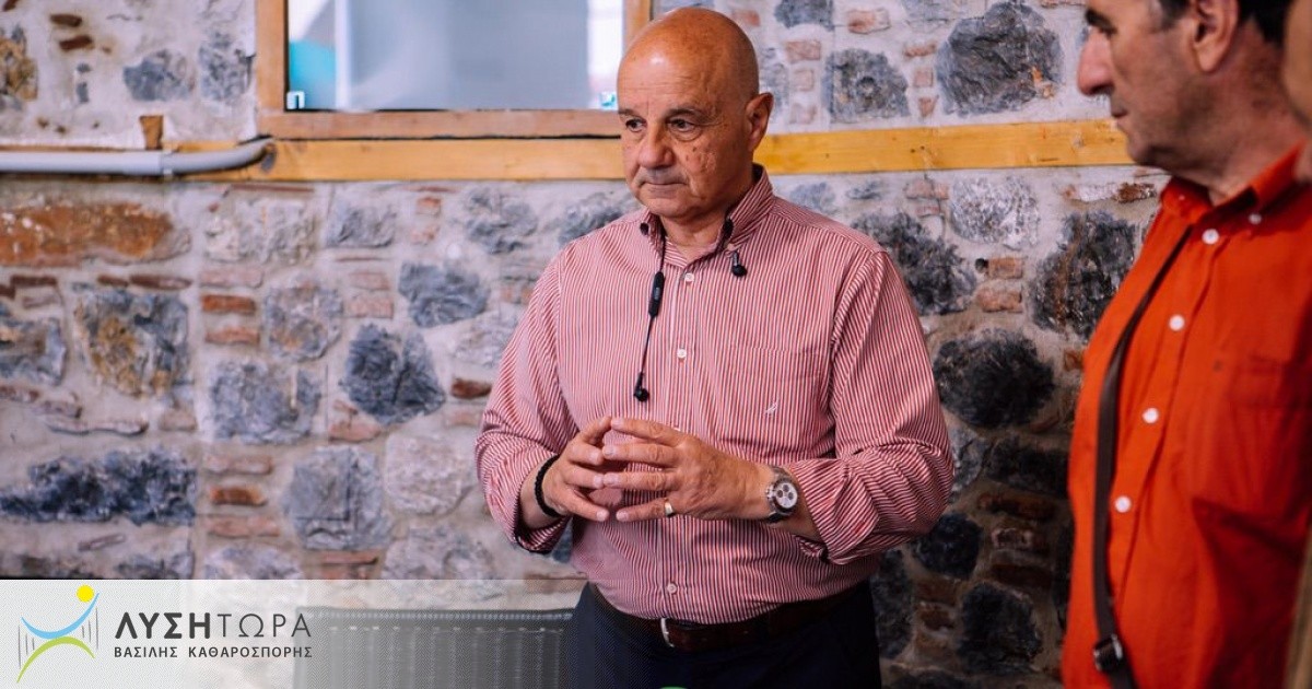 Συγκαλεί σήμερα ολομέλεια του συνδυασμού του ο Βασίλης Καθαροσπόρης