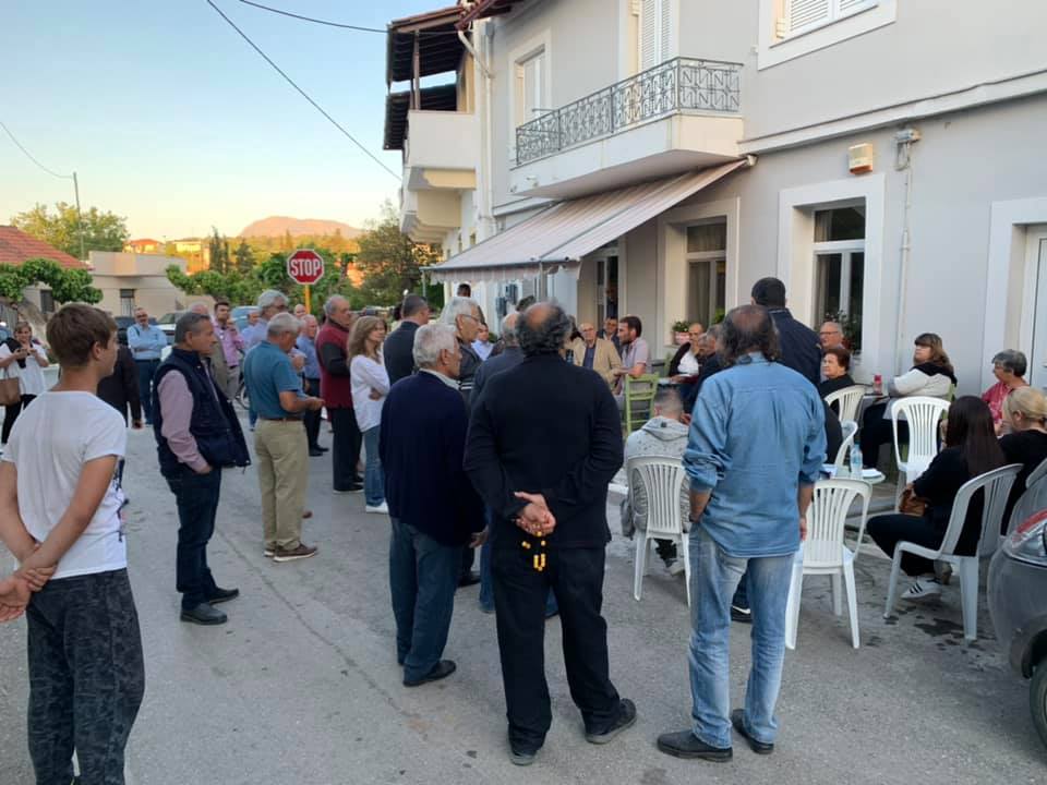 Θερμή υποδοχή στο Μπουραντά από τους δημότες σε Ωρολόγι,Οριό και Αυλωνάρι-ΦΩΤΟ