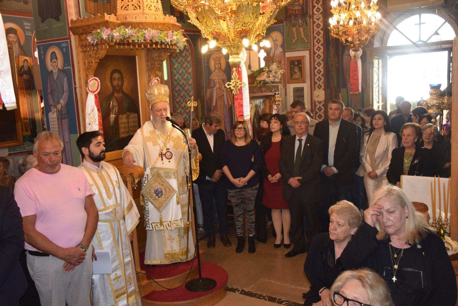 Στις εκδηλώσεις για την Ζωοδόχο Πηγή ο Δήμαρχος Χαλκιδέων