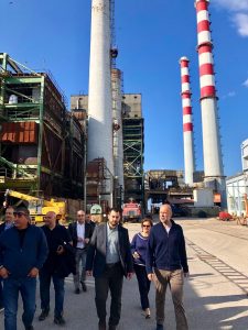 Διήμερη επίσκεψη του Φάνη Σπανού στο Δήμο Κύμης Αλιβερίου-ΦΩΤΟ