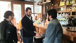 Επίσκεψη του υποψήφιου Περιφερειάρχη Φάνη Σπανού στον Δήμο Καρπενησίου