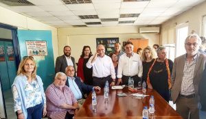 Ο Μίλτος Χατζηγιαννάκης στη Χαλκίδα σε συζήτηση για τις Ευρωεκλογές