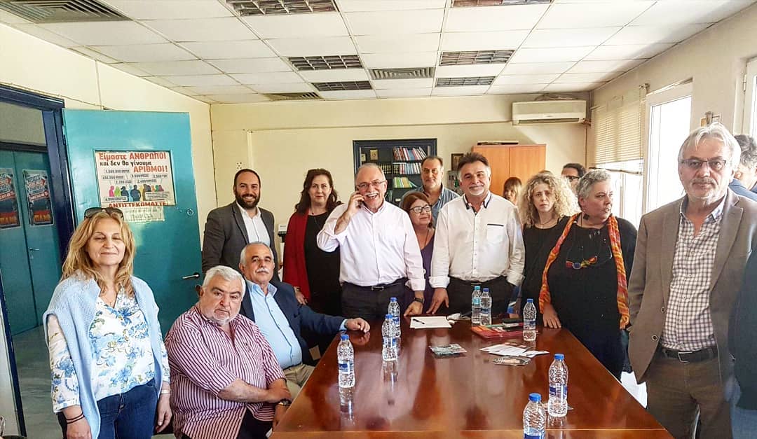 Ο Μίλτος Χατζηγιαννάκης στη Χαλκίδα σε συζήτηση για τις Ευρωεκλογές