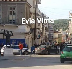 Άγιο είχε πρωί πρωί  η ηλικιωμένη γυναίκα στο Αλιβέρι