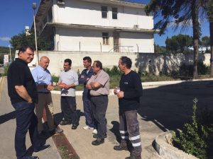 Βασίλης Καθαροσπόρης: Επίσκεψη στα Ναυπηγεία και στη AFKA
