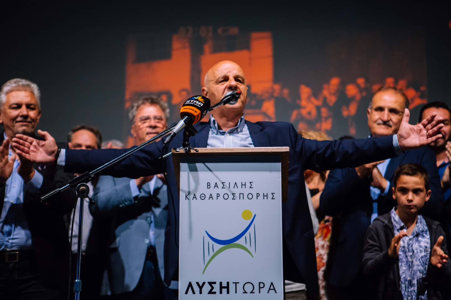 Στο στο 1ο Ημερήσιο Γυμνάσιο Χαλκίδας θα ψηφίσει ο Βασίλης Καθαροσπόρης