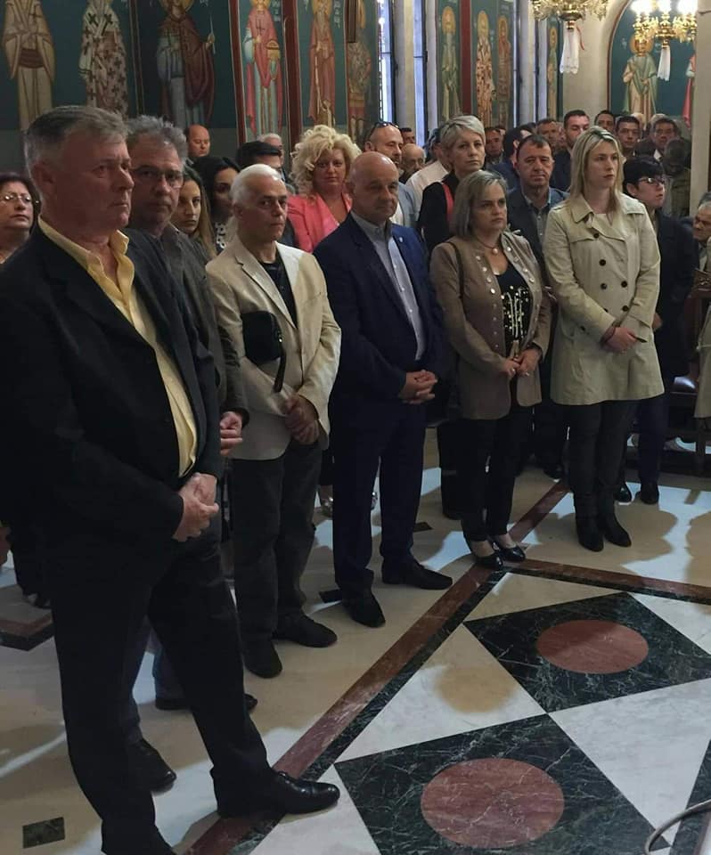 Βασίλης Καθαροσπόρης: Στον Ιερό Ναό Αγίου Χριστόφορου Βαθέος ο ανεξάρτητος υποψήφιος Δήμαρχος