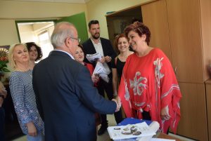 Συνεχίζει την προεκλογική δραστηριότητα ο Χρήστος Παγώνης-Σήμερα επισκέφθηκε το κέντρο της Χαλκίδας