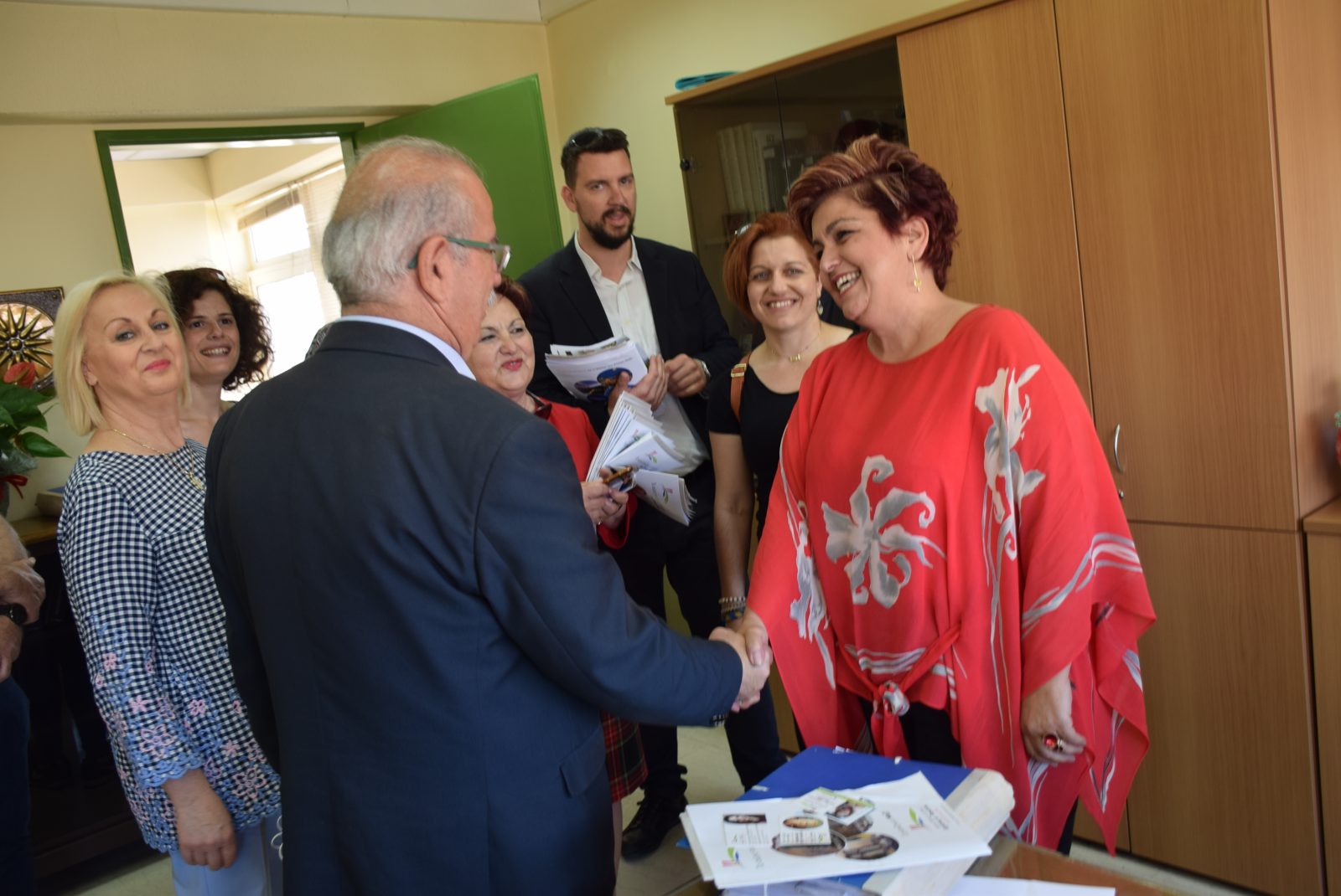 Συνεχίζει την προεκλογική δραστηριότητα ο Χρήστος Παγώνης-Σήμερα επισκέφθηκε το κέντρο της Χαλκίδας