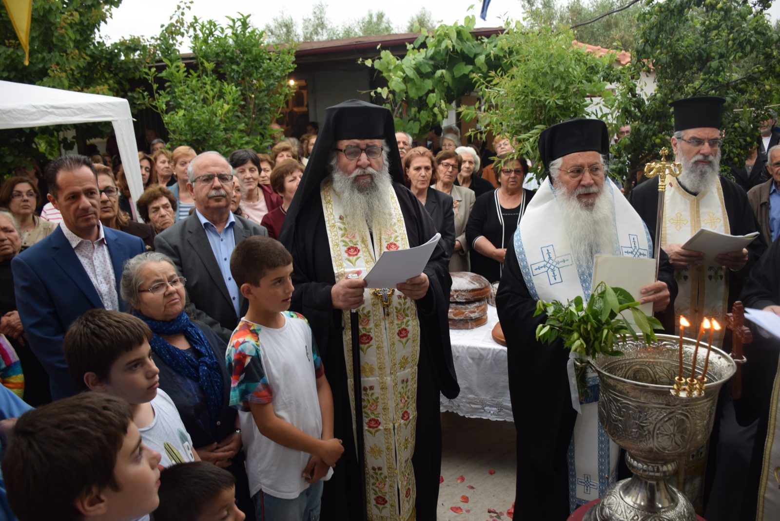 Στα  θυρανοίξια Παρεκκλησίου  ο Δήμαρχος Χαλκιδέων