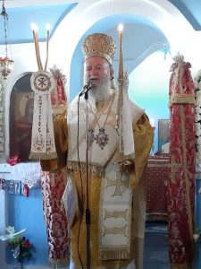Ο Μητροπολίτης Χαλκίδος στην πανήγυρη του Αγίου Ιωάννου του Θεολόγου στον Πισσώνα Διρφύων