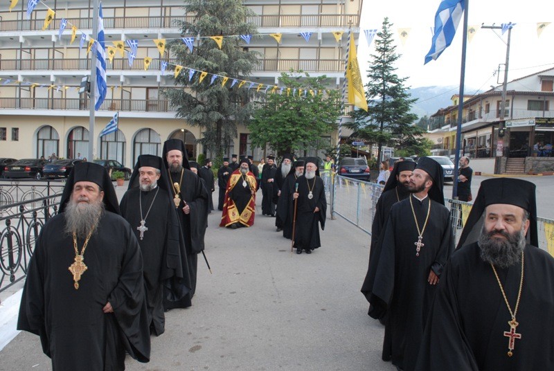 Μέγας Πανηγυρικός Εσπερινός του Οσίου Ιωάννου του Ρώσσου στην Ι.Μ.Χαλκίδος