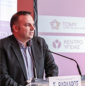 Το Κέντρο Υγείας Αλιβερίου και το νοσοκομείο Κυμης επισκέφθηκε ο Σταμάτης Βαρδαρός