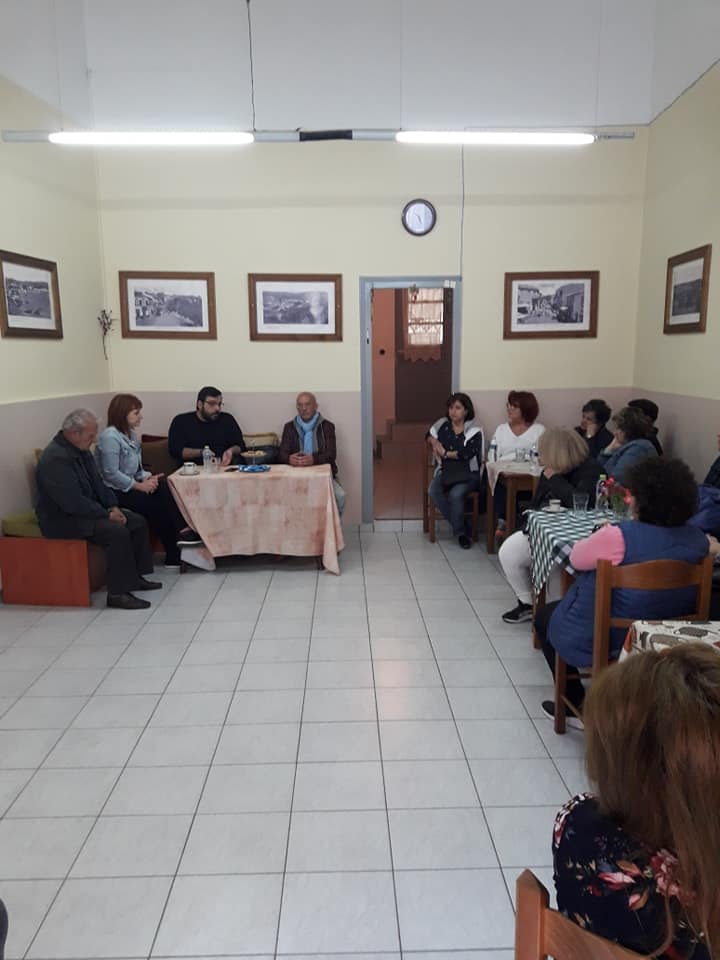 Συζήτηση για τα πολυφαρμακεία στα ΚΑΠΗ Αλιβερίου-ΦΩΤΟ