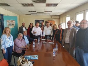 Στο Εργατικό Κέντρο Εύβοιας ο Δημήτρης Παπαδημούλης