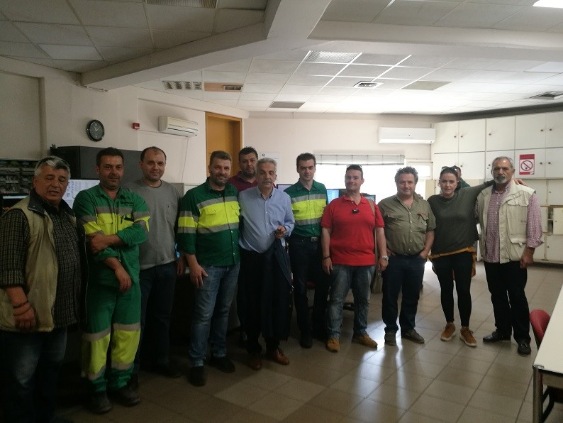 Επισκέψεις  Δ. Αναγνωστάκη σε Αλιβέρι, Ζάρκα, Αλμυροπόταμο, Μεσοχώρια, Στύρα και Ερέτρια