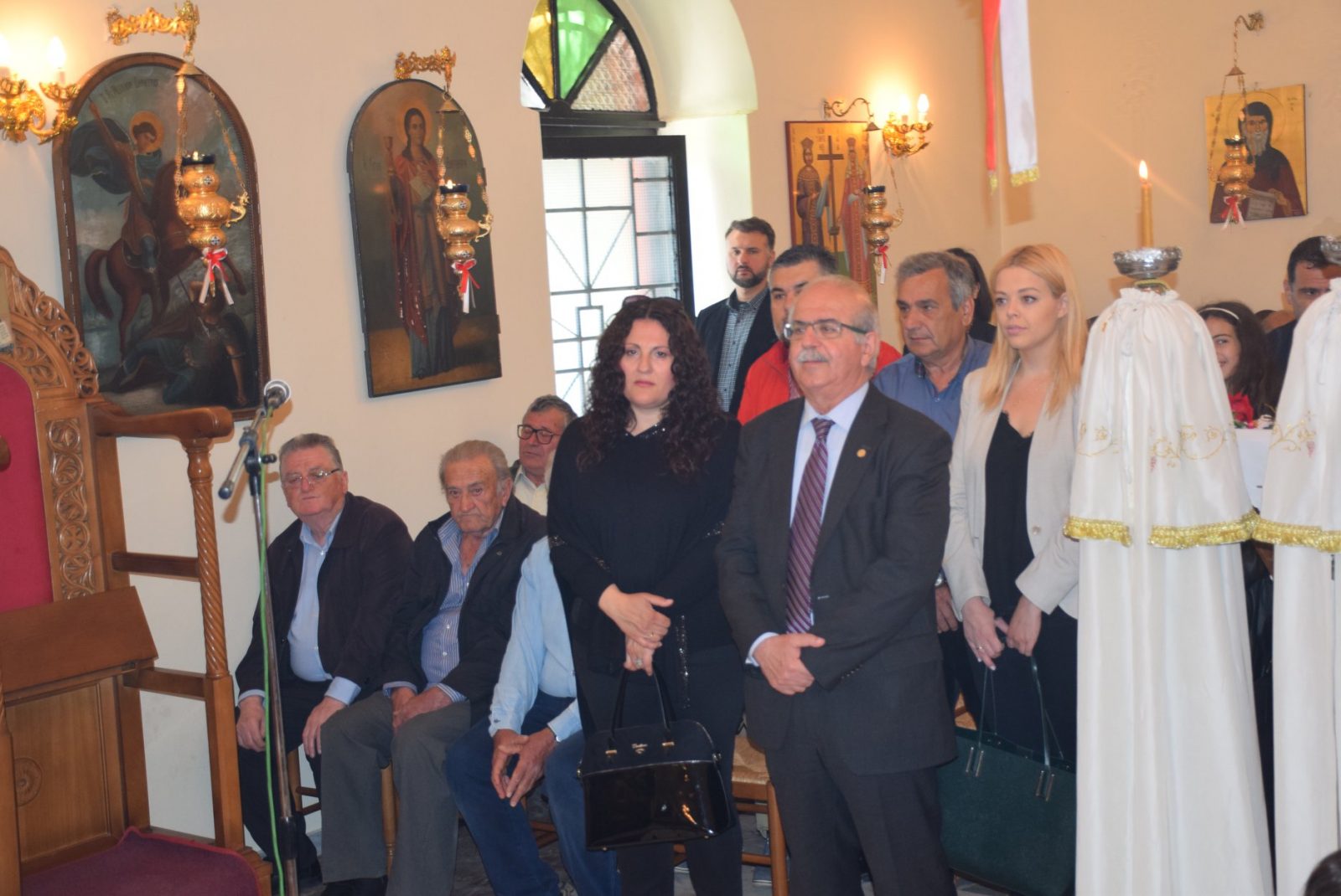 Στον Ι. Ναό Αγίου Αθανασίου Μύτικα ο Δήμαρχος Χρήστος Παγώνης