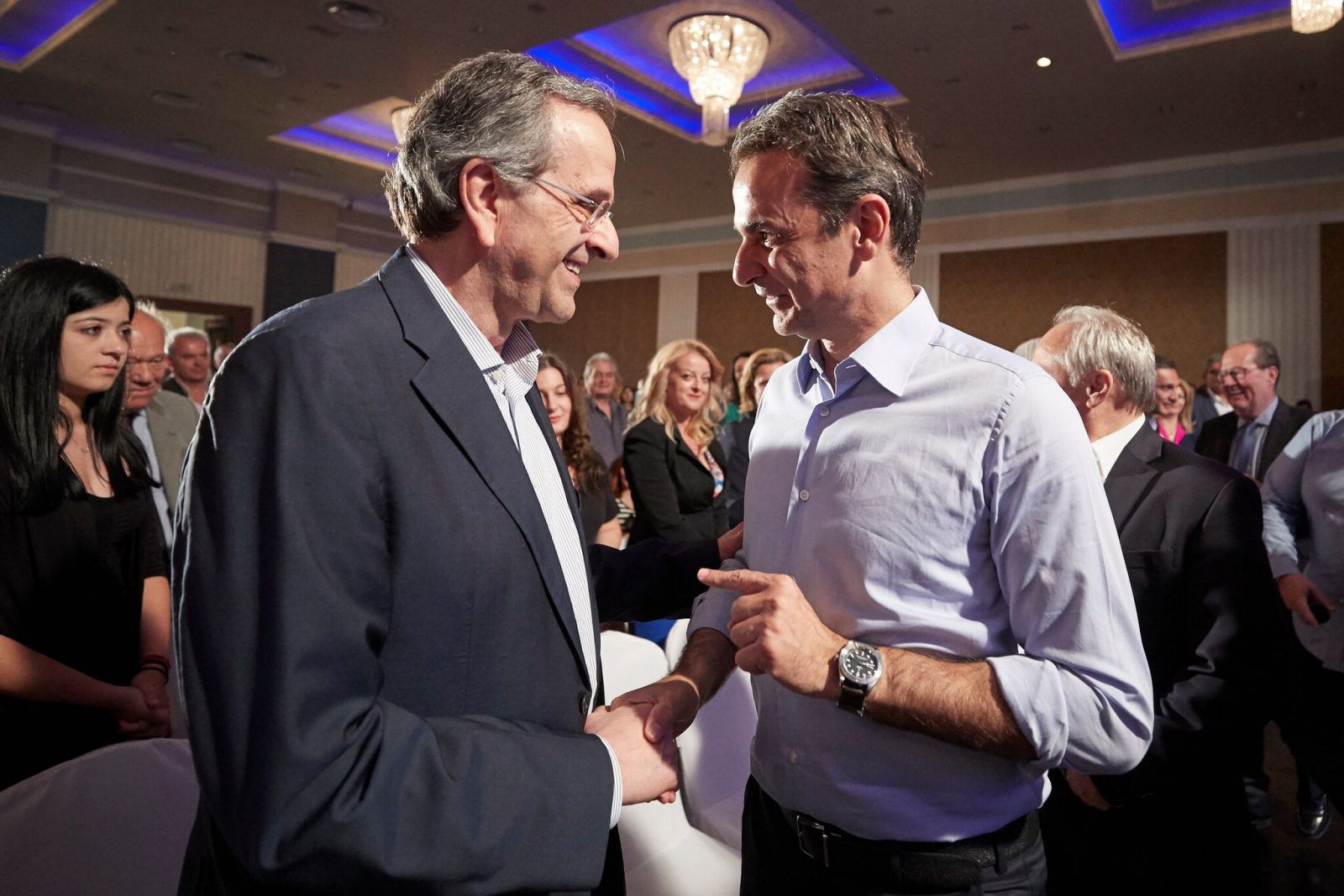 Αποθέωσαν Μητσοτάκη και Σαμαρά στο Άργος-ΦΩΤΟ