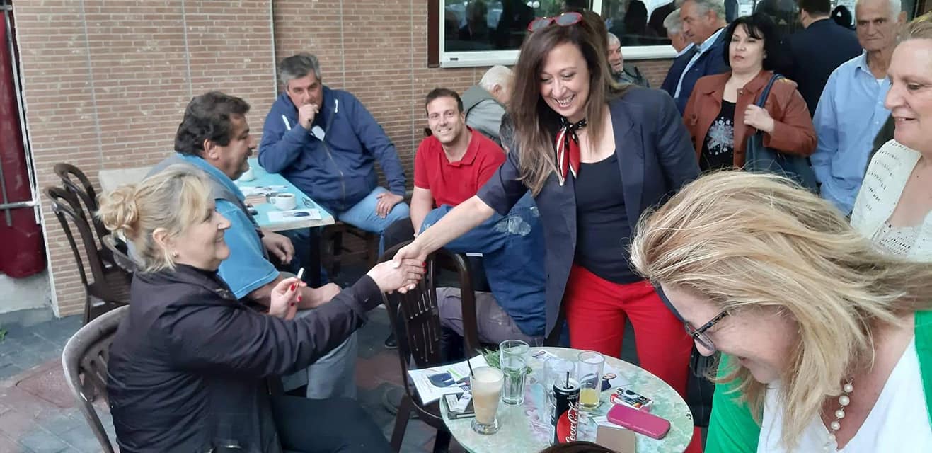 Τζοβάννα Γκόγκου-΄΄Δεν είναι απλά προεκλογικές περιοδείες-Είναι ένα μήνυμα με ορμή και αγάπη΄΄