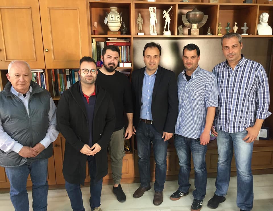 Στα Τρίκαλα αντιπροσωπεία του συνδυασμού ΄΄Μαζί για το Νέο΄΄