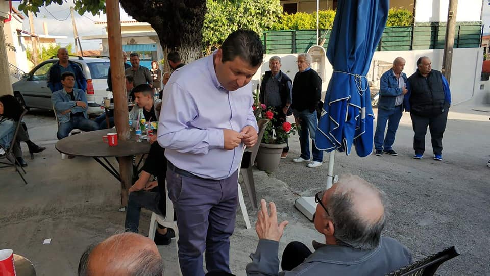 Συνεχίζει τις περιοδείες ο Γιώργος Τσαπουρνιώτης