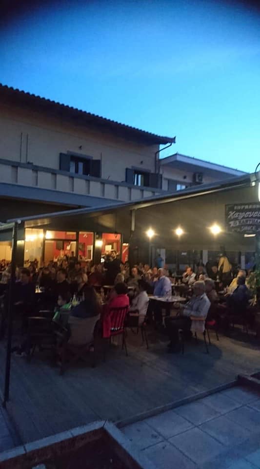 Σε Δαφνούσα και Προκόπι βρέθηκε ο Γιώργος Τσαπουρνιώτης-ΦΩΤΟ