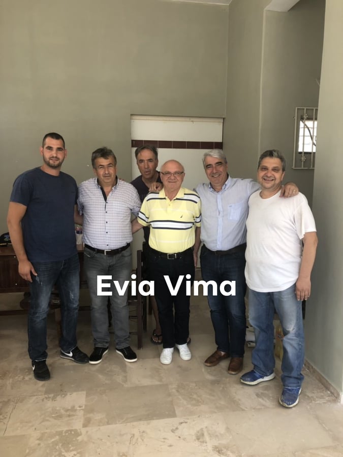 Συνάντηση με το νέο δήμαρχο Ερέτριας, είχε ο Σίμος Κεδίκογλου