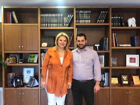 Με τον νέο Περιφερειάρχη Στερεάς Ελλάδας Φάνη Σπανό συναντήθηκε η νέα δήμαρχος Δήμου Χαλκιδέων Έλενα Βάκα